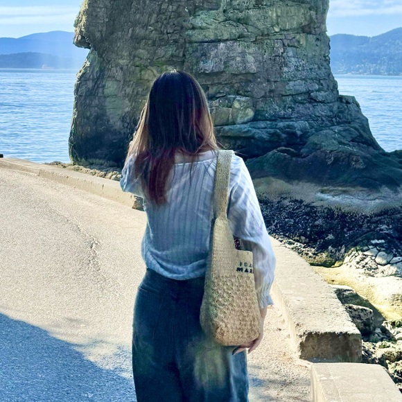 Isabel Marant raffia bag - Picture 2 of 2